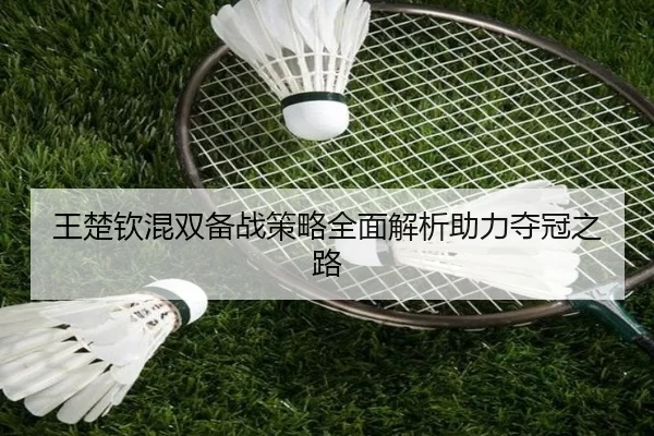 王楚钦混双备战策略全面解析助力夺冠之路